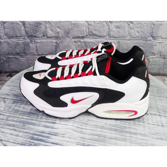 Nike Air Max Triax White/University Red-Black Men 9 Women 10.5 New in Box - Picture 3 of 11